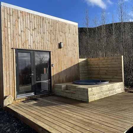 Arngrimslundur Cottages Fludir Exterior photo